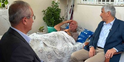 Başkan Hallaç’tan Babalar Günü’nde gönüllere dokunan ziyaretler