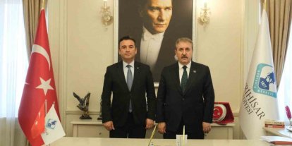 BBP Genel Başkanı Mustafa Destici’den Başkan Dökmeci’ye ziyaret