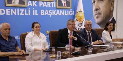 Denizli AK Parti’de ’vefa’ zirvesi