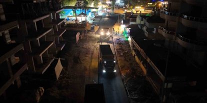 HBB,Arsuz’da yol çalışmalarını sürdürüyor