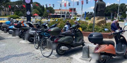 Yoğun trafikten kaçan vatandaşlar motosiklete yöneliyor