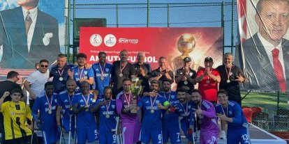 Şahinbey Ampute’den tarihi başarı: 3 kupa birden
