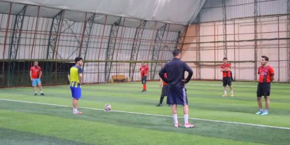 Din görevlileri futbol turnuvası final maçıyla sona erdi