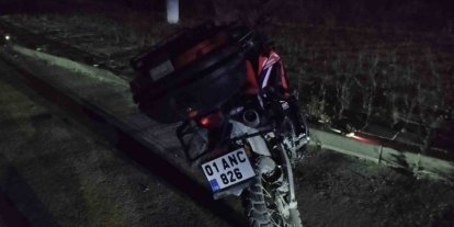 Bolu’da feci motosiklet kazası: 1 ölü