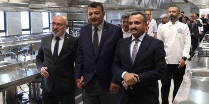 KAYÜ’de Dr. Makbule Çıkrıkçıoğlu Gastronomi ve Mutfak Sanatları Uygulama Merkezi’nin açılışı yapıldı
