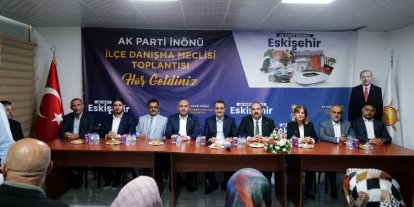 AK Parti İnönü İlçe Danışma Meclisi Toplantısı gerçekleştirildi