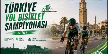 Türkiye Yol Bisikleti Şampiyonası’nda gözler Siirt’e çevrildi