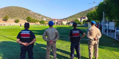 Futbol müsabakalarında jandarmadan üst düzey tedbir