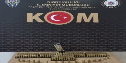 Niğde’de ruhsatsız silah operasyonu: 1 tutuklama