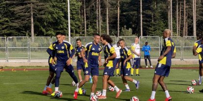 Fenerbahçe, Topuk Yaylası’ndaki ilk antrenmanını yaptı