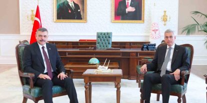 İçişleri Bakanı Çiftçi, Sağlık Bakanı Memişoğlu ile bir araya geldi