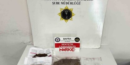 Bafra’da narkotik operasyonu: Uyuşturucu ticareti yaparken yakalandı