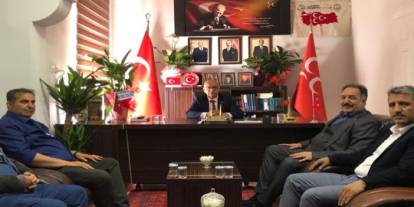 BBP Kars İl Teşkilatından MHP’ye "Hayırlı Olsun" Ziyareti