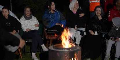 Gençler Samadere Şelalesi’nde bir araya geldi