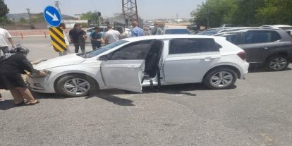 İki otomobilin çarpıştığı kazada 1 kişi yaralandı