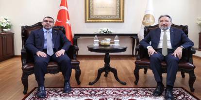 AK Parti Kars Milletvekili Adem Çalkın’dan Diyanet İşleri Başkanlığı’na ziyaret