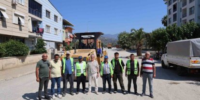 Başkan Tetik 41 noktadaki yol çalışmalarını yerinde inceledi