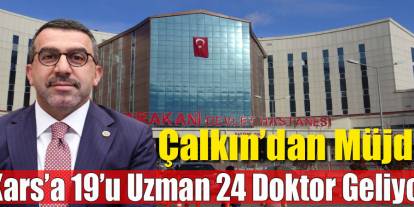 Kars’a 24 Yeni Doktor Atandı