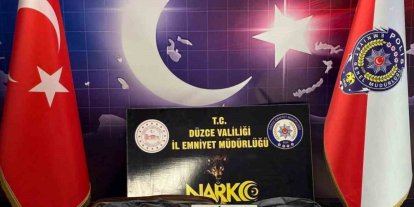 İstanbul’dan Samsun’a uyuşturucu sevkiyatına Düzce polisi ’Dur’ dedi