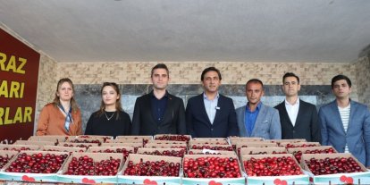 Selendi’de kirazın en iyisi seçildi