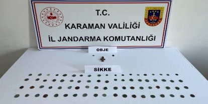 Karaman’da tarihi eser ele geçirildi: 7 tutuklama