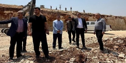 İdil’deki şantiye ve konkasör tesisinde inceleme