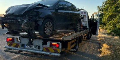 Elazığ’da otomobil şarampole uçtu: 1 yaralı