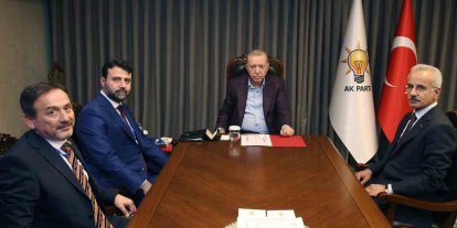 Milletvekilleri Şahin ve Keskinkılıç, Cumhurbaşkanı Erdoğan ile Karabük’ü görüştü