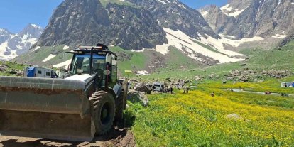 Cennet Cehennem Vadisi’nde güreş finali heyecanı