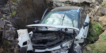 Giresun’da otomobil su kanalına düştü: 1 ölü, 4 yaralı