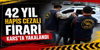 Kars'ta 51 Suç Kaydı Bulunan Firari JASAT Operasyonuyla Yakalandı