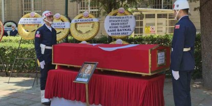 Emekli Tümgeneral Fazıl Aydınmakina son yolculuğuna uğurladı