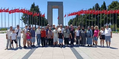 Burhaniyeliler Büyükşehir desteğiyle Çanakkale ziyareti yaptı