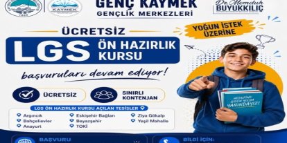 Büyükşehir’den gençlere TYT, LGS ve YDS kursları