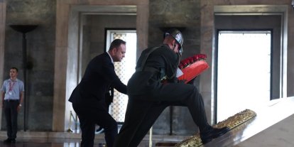 Çivril heyeti Anıtkabir’de Ata’nın huzurunda