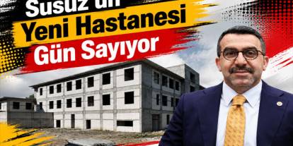 Susuz Devlet Hastanesi'nin Kaba İnşaatı Tamamlandı