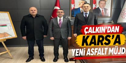Kars'ta Ana Caddeleri Karayolları Yapacak