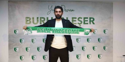 Bodrum FK, Burhan Eşer ile yola devam kararı aldı
