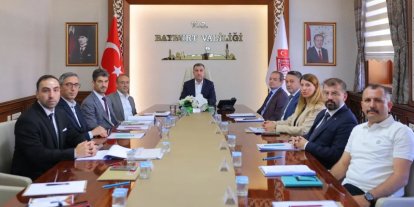 Bayburt’ta hayvanların korunmasına ilişkin toplantı yapıldı