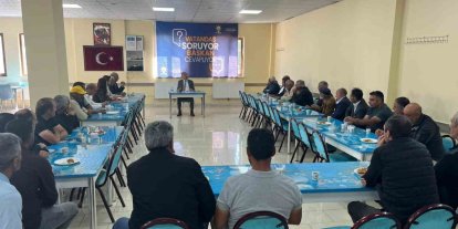 Arpaçay’da "Vatandaş Soruyor, Başkan Cevaplıyor" buluşmalarının 2’incisi gerçekleştirildi