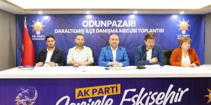 AK Parti Odunpazarı Daraltılmış İlçe Danışma Meclisi Toplantısı gerçekleştirildi