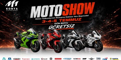 Motor tutkunları M1 Konya AVM’de buluşuyor