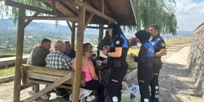 Polis vatandaşları yangınlar konusunda uyardı