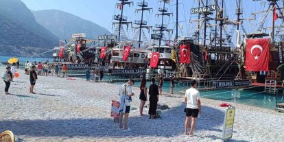Ölüdeniz’de 1 Temmuz Denizcilik Ve Kabotaj Bayramı coşkuyla kutlandı