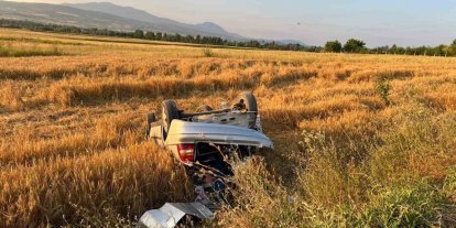 Bolu’da tarlaya uçan otomobil hurdaya döndü: Sürücü kayıplara karıştı