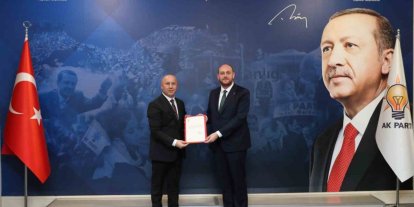 AK Parti Terme İlçe Başkanlığı’nda bayrak değişimi: Başkan Mümin Osman Ertan oldu
