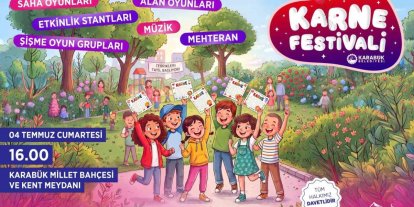 Karabük Belediyesi çocuklar için Karne Festivali düzenliyor