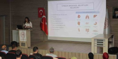 Bayburt İl Sağlık Müdürlüğünden personele stres yönetimi eğitimi