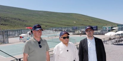 Erciyes’te 52 ülkeden bin tenisçi Dünya Tenis Turu’nda ter döktü