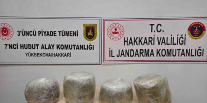 Yüksekova’da 11 kilo skunk ele geçirildi